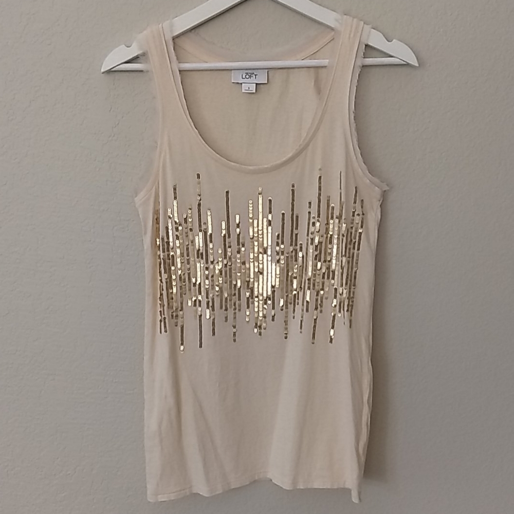 Loft Sequin Tank - image 2